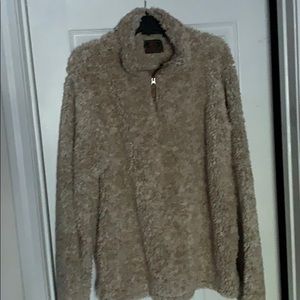 Sherpa Pullover Jacket